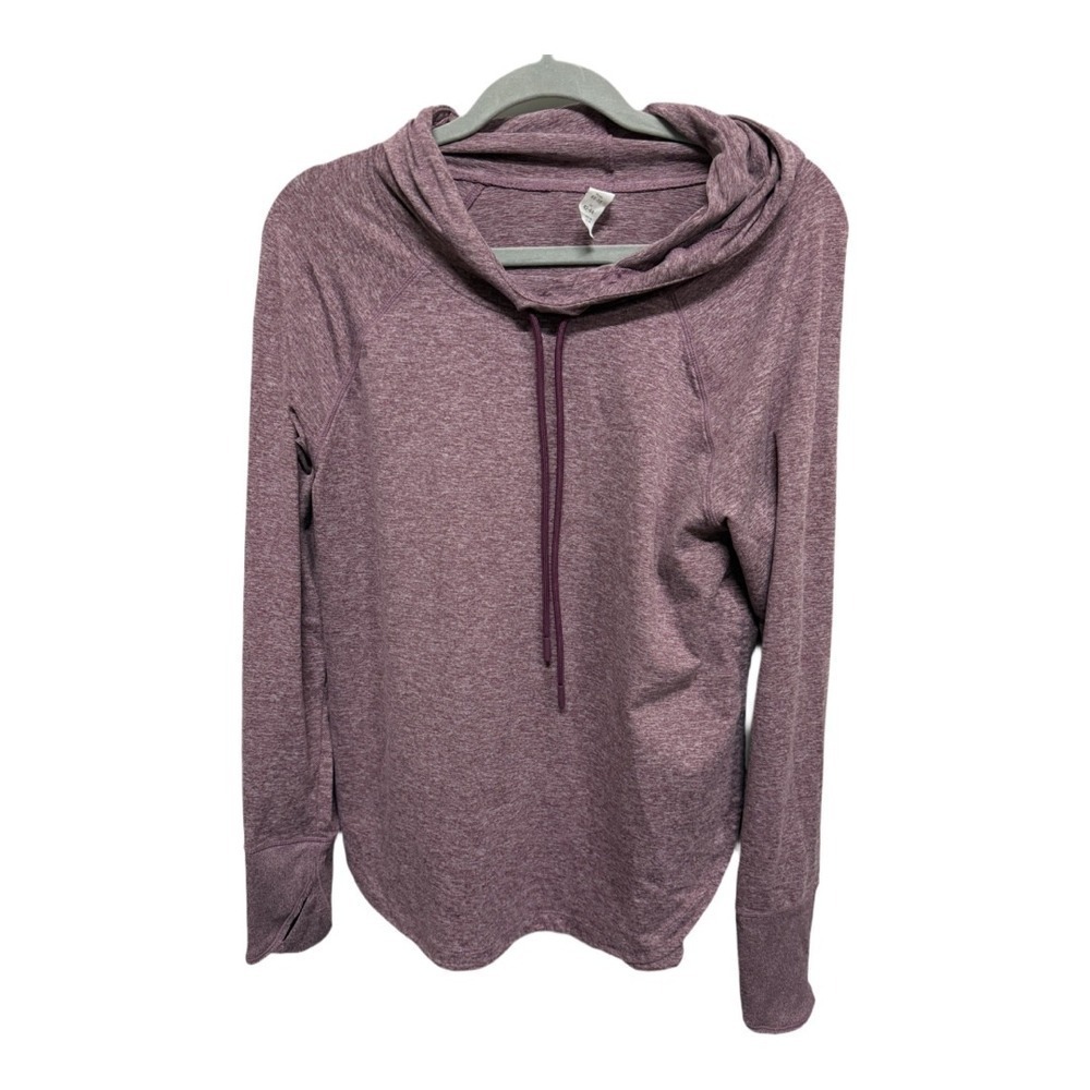 Balance Collection Purple Hoodie Size Large Active Wear Athletic Comfort Workout